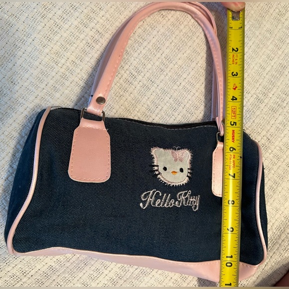 Hello Kitty VINTAGE denim PURSE 👛 - Picture 3 of 4